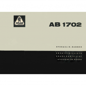 Atlas AB 1702 Parts Catalog